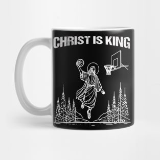 Christ Is King Jesus Is King Funny Christian Mug